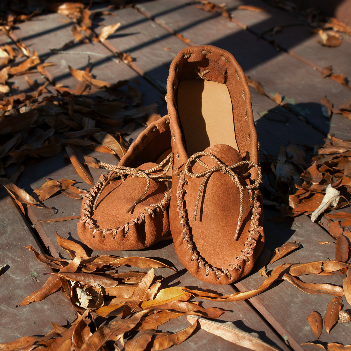 Deertan Cowhide Side, Saddle Tan