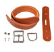 Leather Dog Collar Kit - Stained Torino Leather