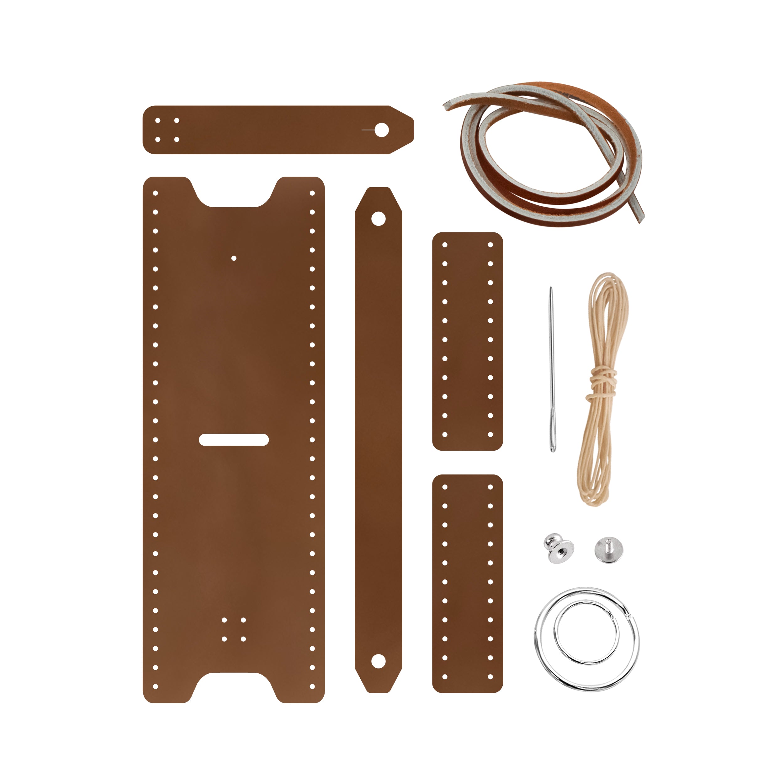 Keyless Car Fob Cover, Cognac Vermont