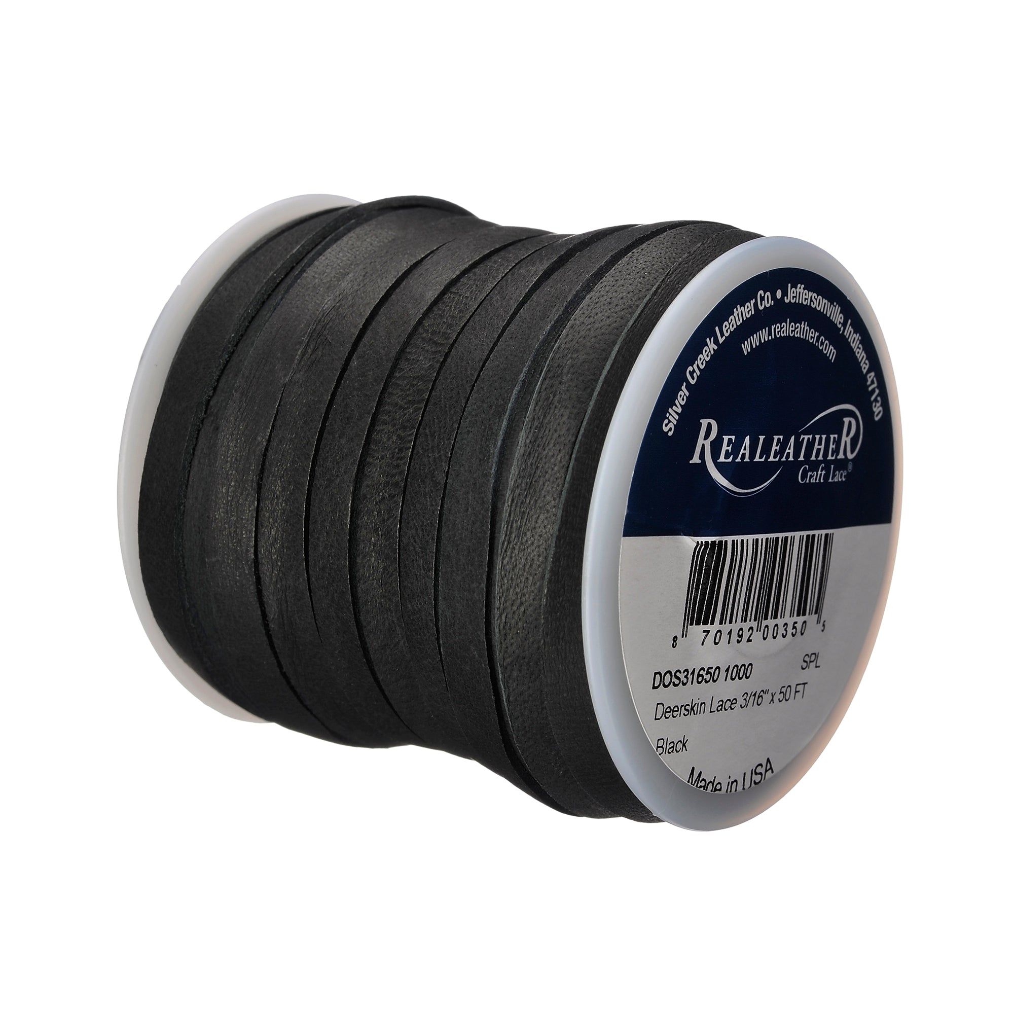 Deerskin Lace Spool, 3/16" x 50 ft