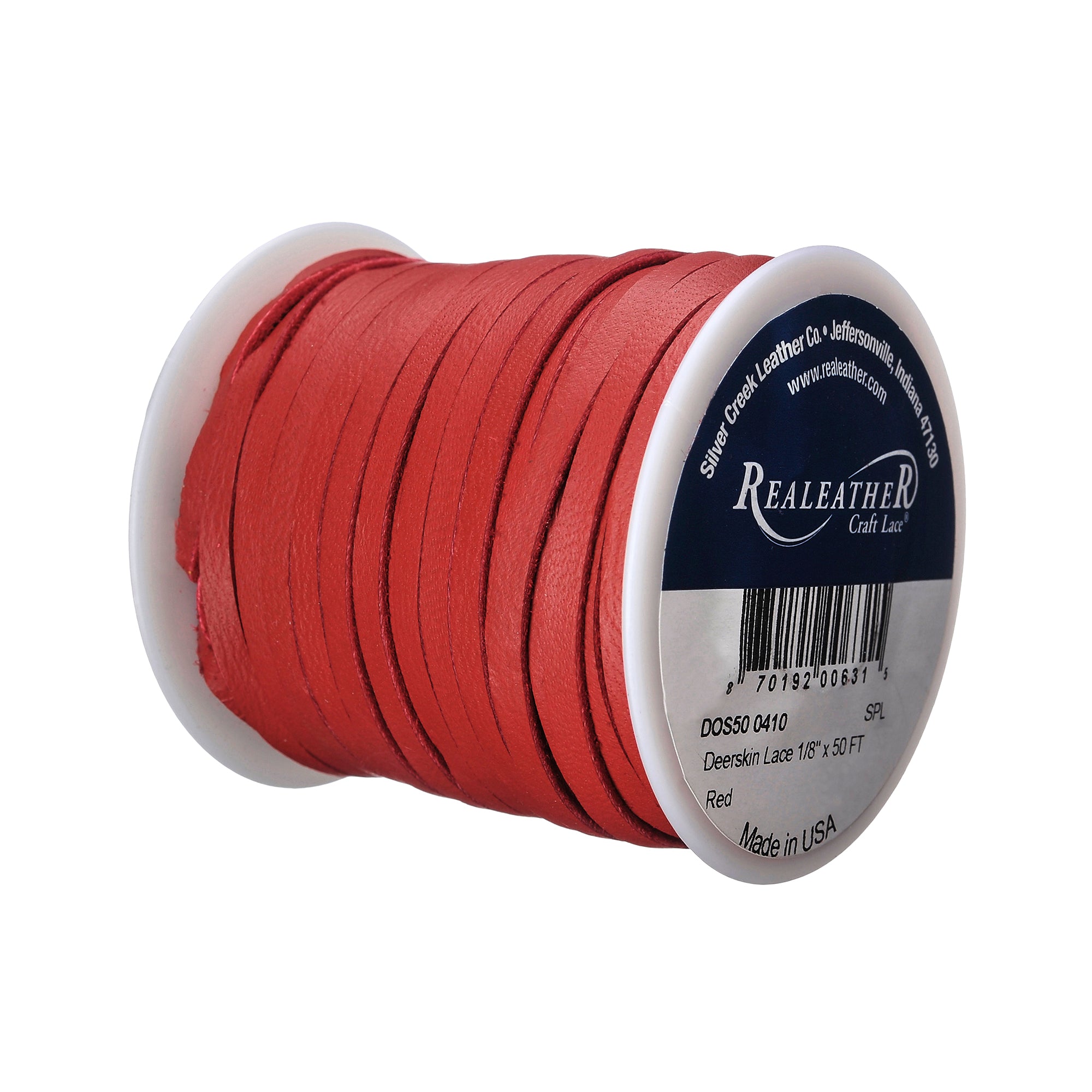 Deerskin Lace Spool, 1/8" x 50 ft