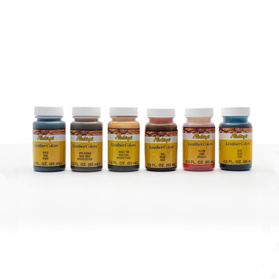 Fiebings LeatherColors Dye 6 Pack