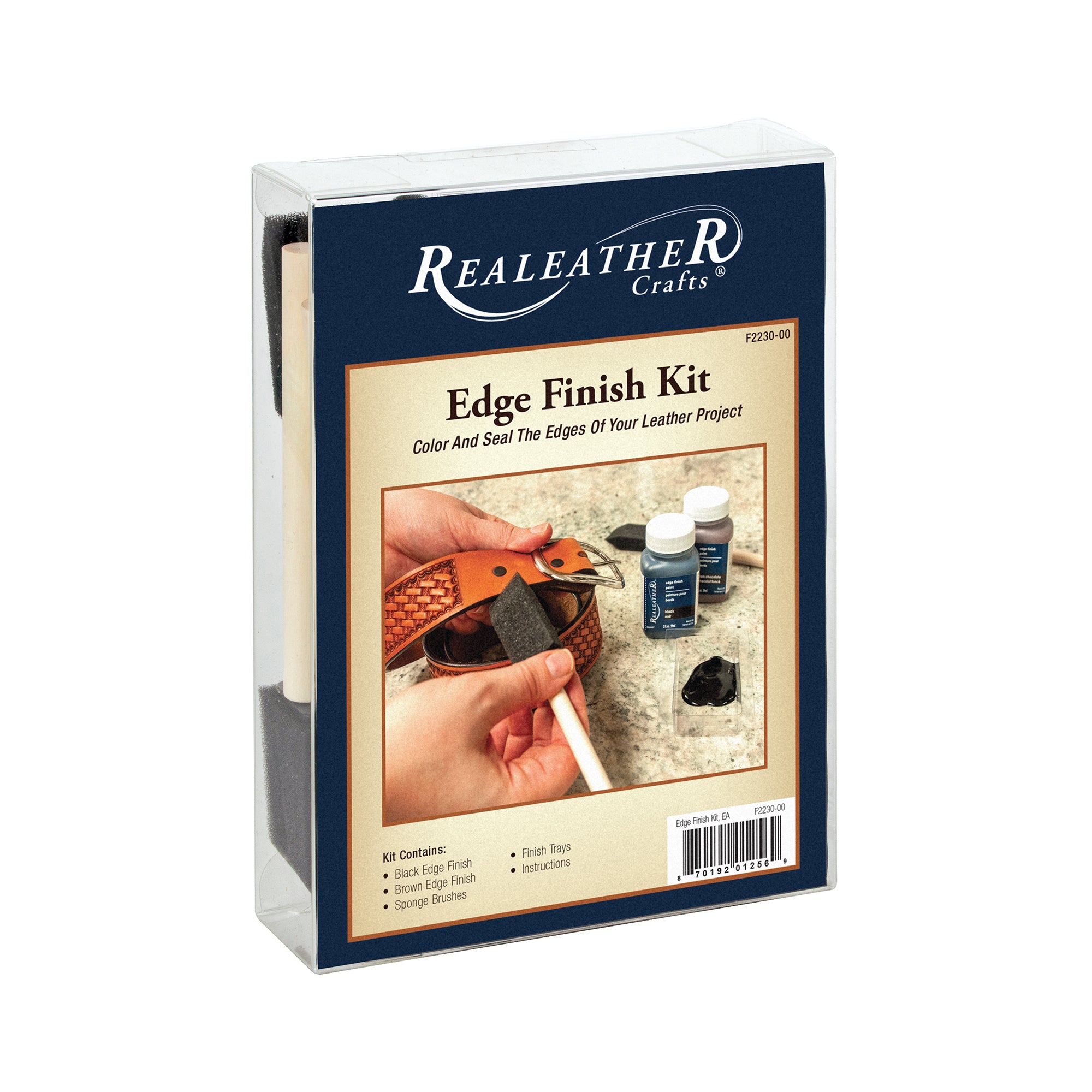 Leather Acrylic Edge Finish Kit
