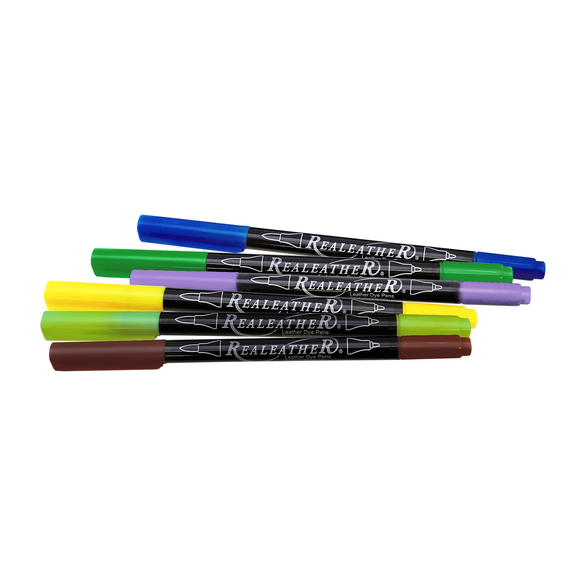 Leather Dye Markers, Landscape, 6/pk