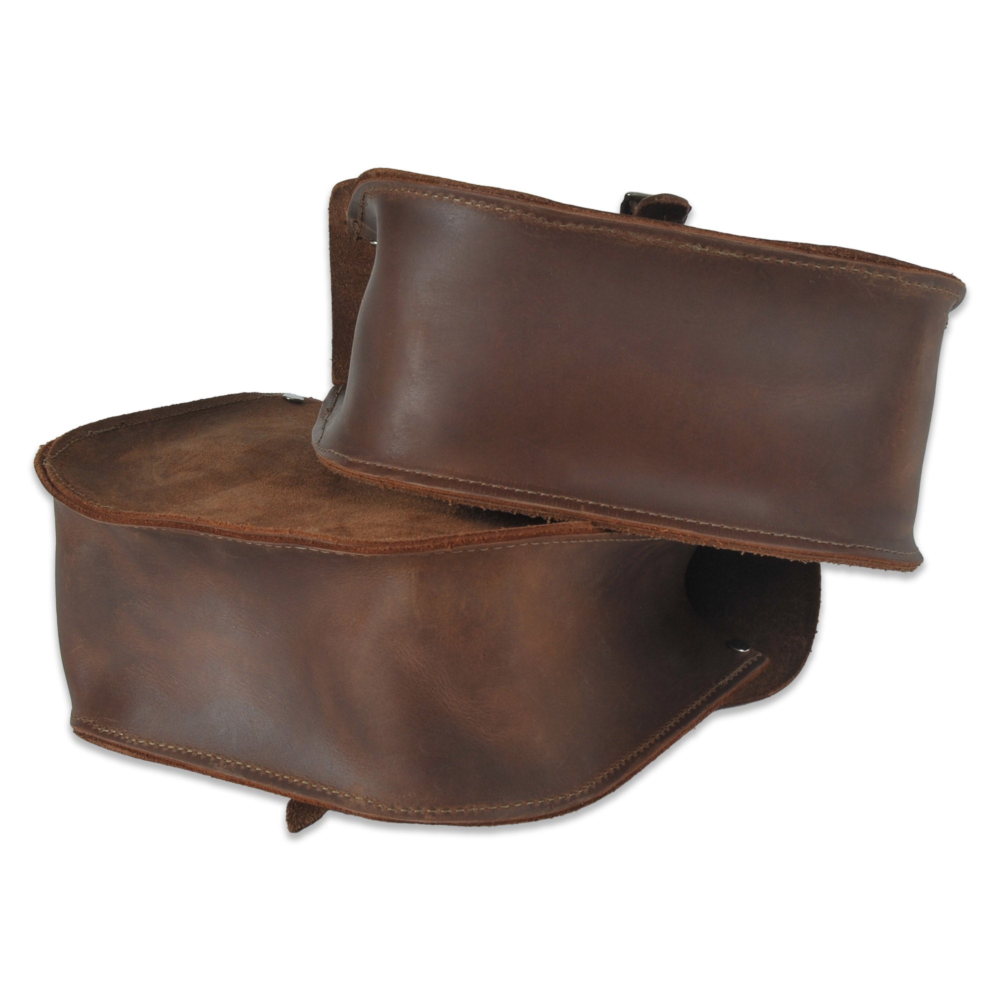 Leather Horn Bag