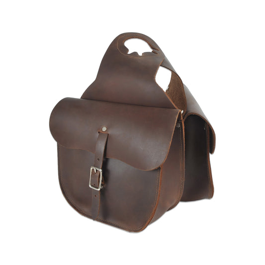 Leather Saddle Horn Bags