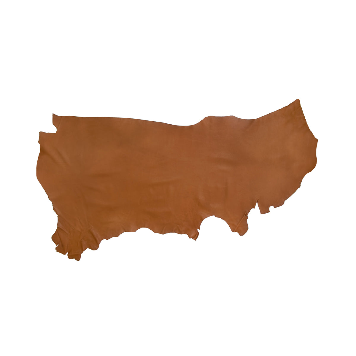 Deertan Cowhide Side, Saddle Tan