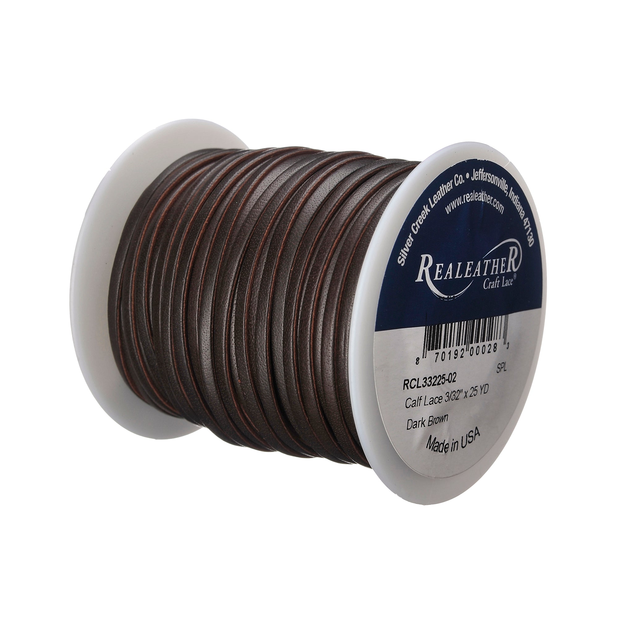 Calf Lace Spool 3/32" x 25 yd