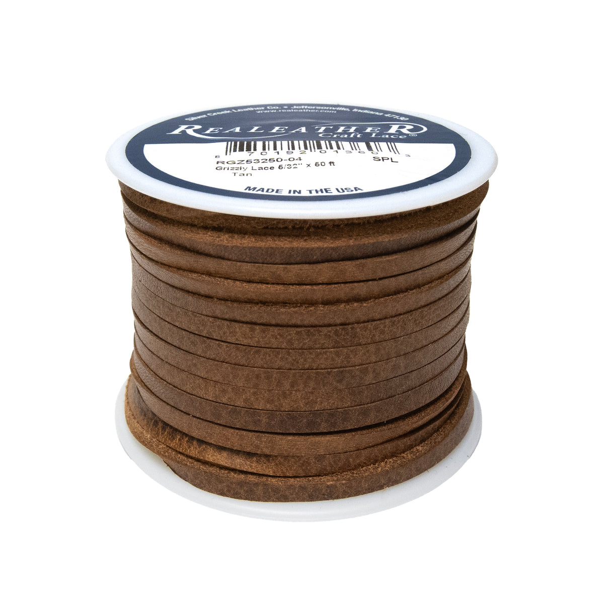 Grizzly Lace, Continuous, 5/32", Tan