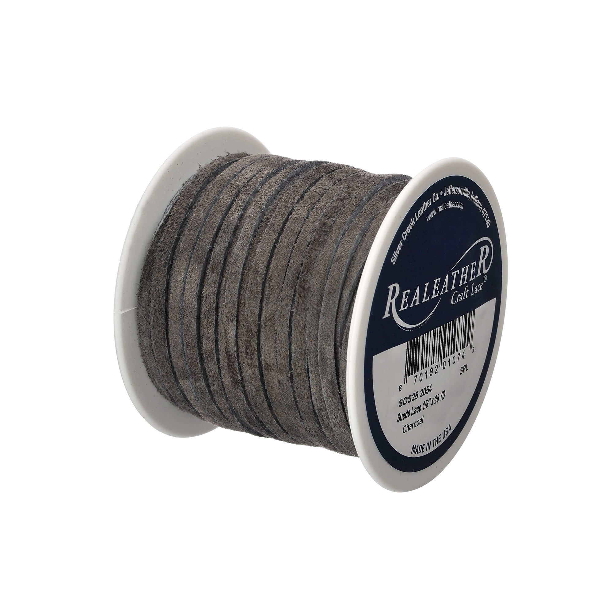 Suede Lace Spool, 1/8" x 25 yd