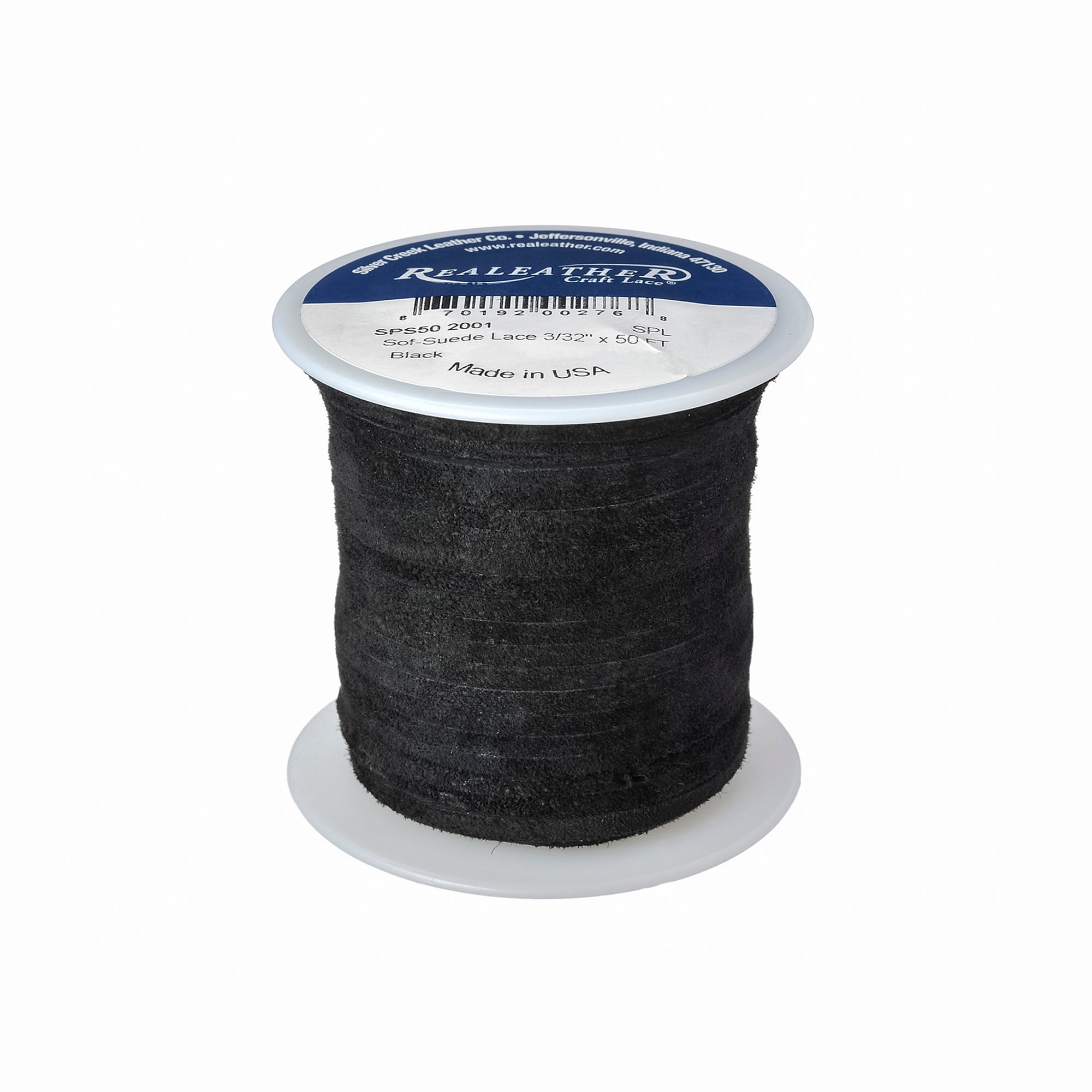 Sof-Suede Lace Spool, 3/32" x 50 ft