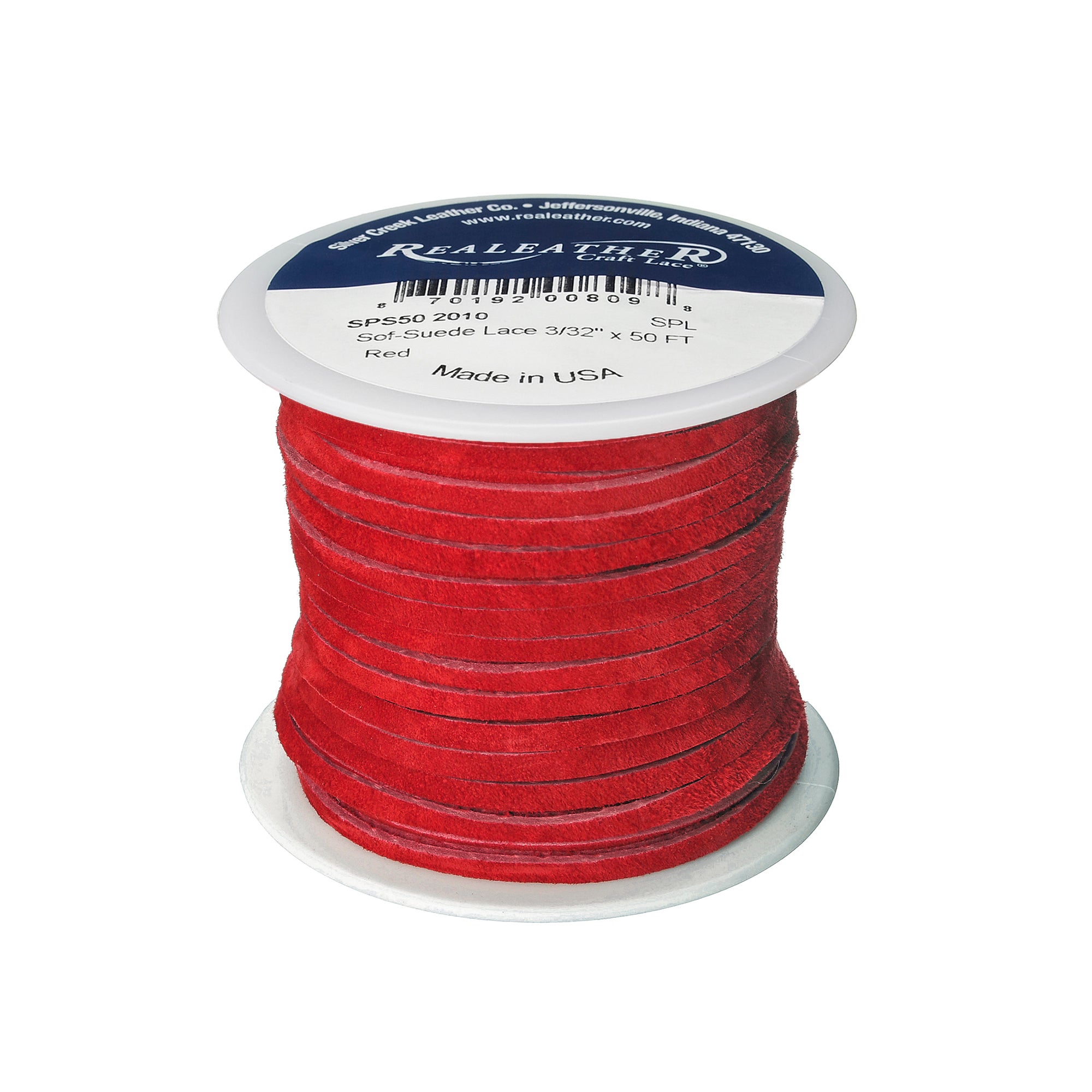 Sof-Suede Lace Spool, 3/32" x 50 ft