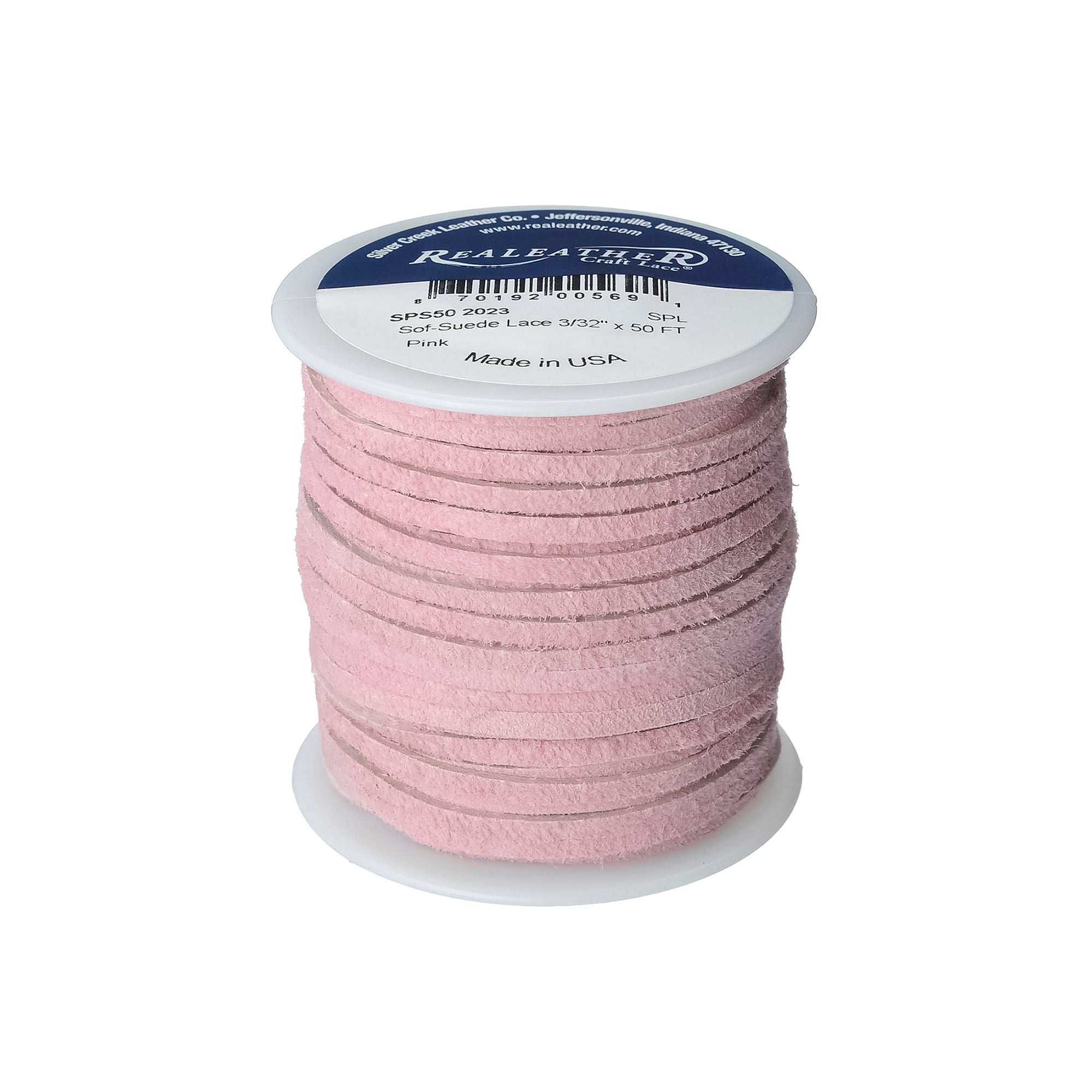 Sof-Suede Lace Spool, 3/32" x 50 ft