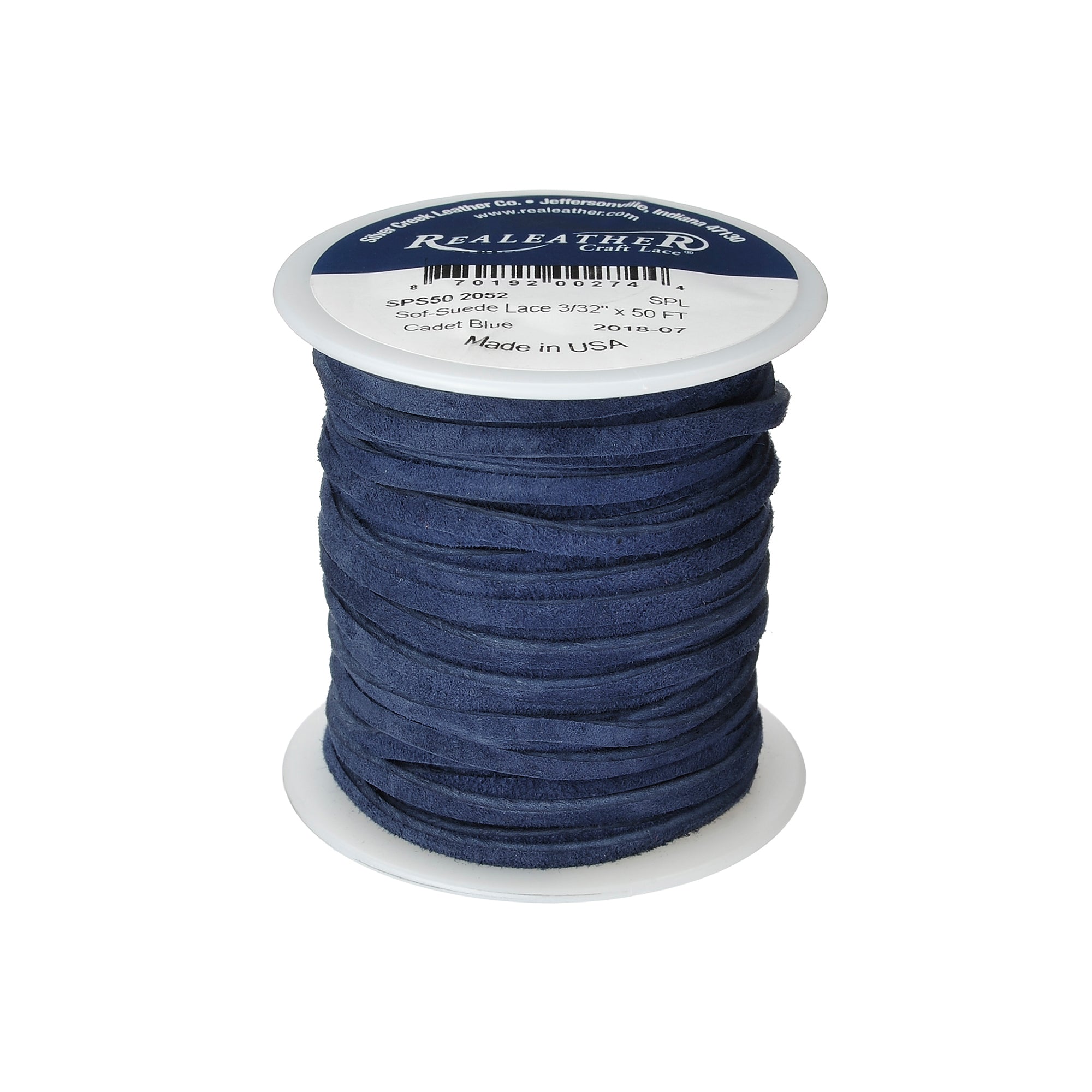 Sof-Suede Lace Spool, 3/32" x 50 ft