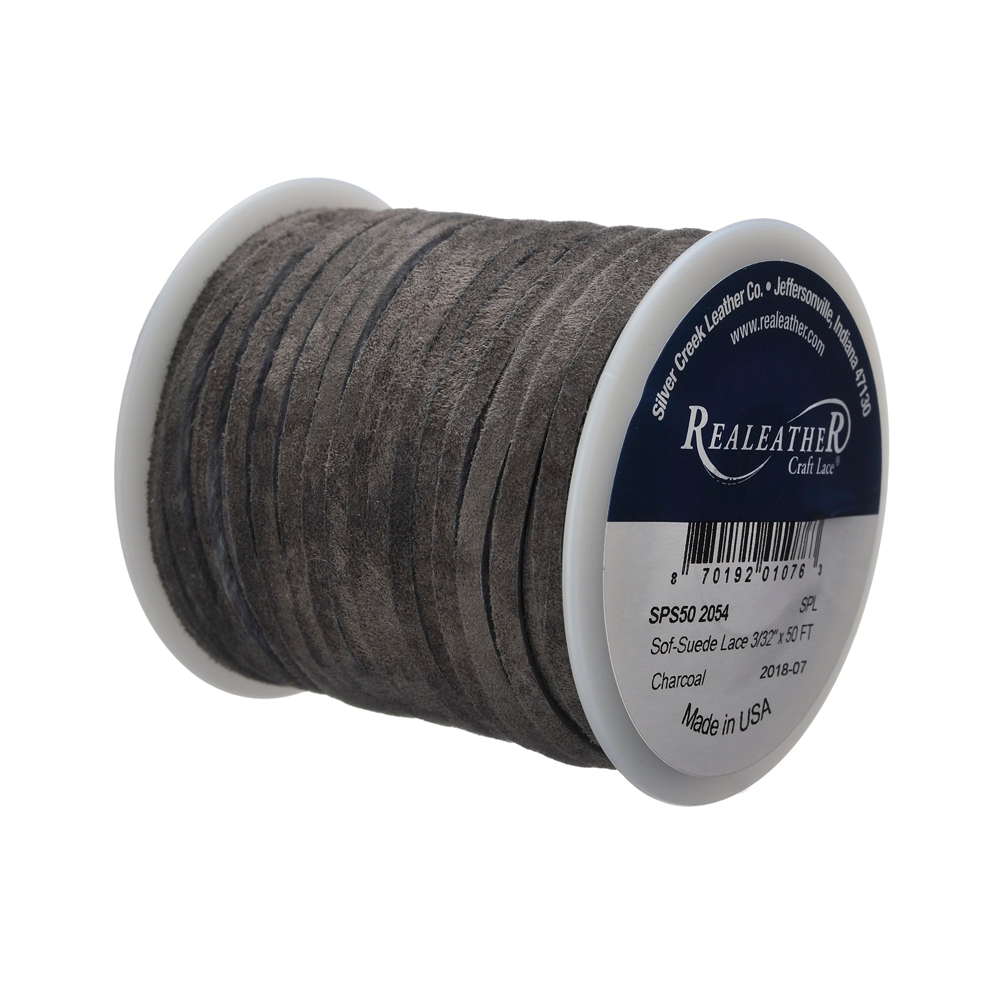 Sof-Suede Lace Spool, 3/32" x 50 ft