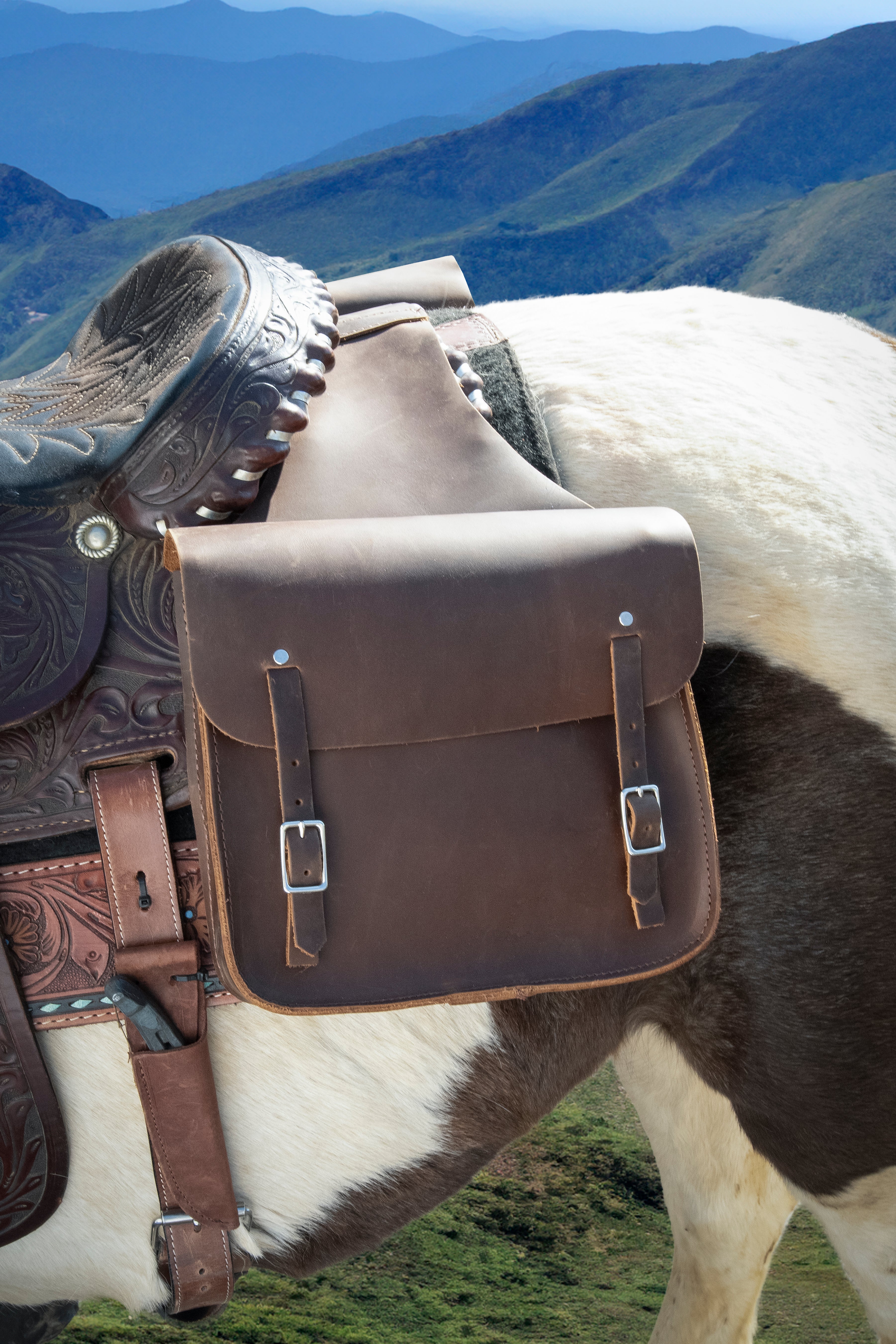 Square Saddle Bag
