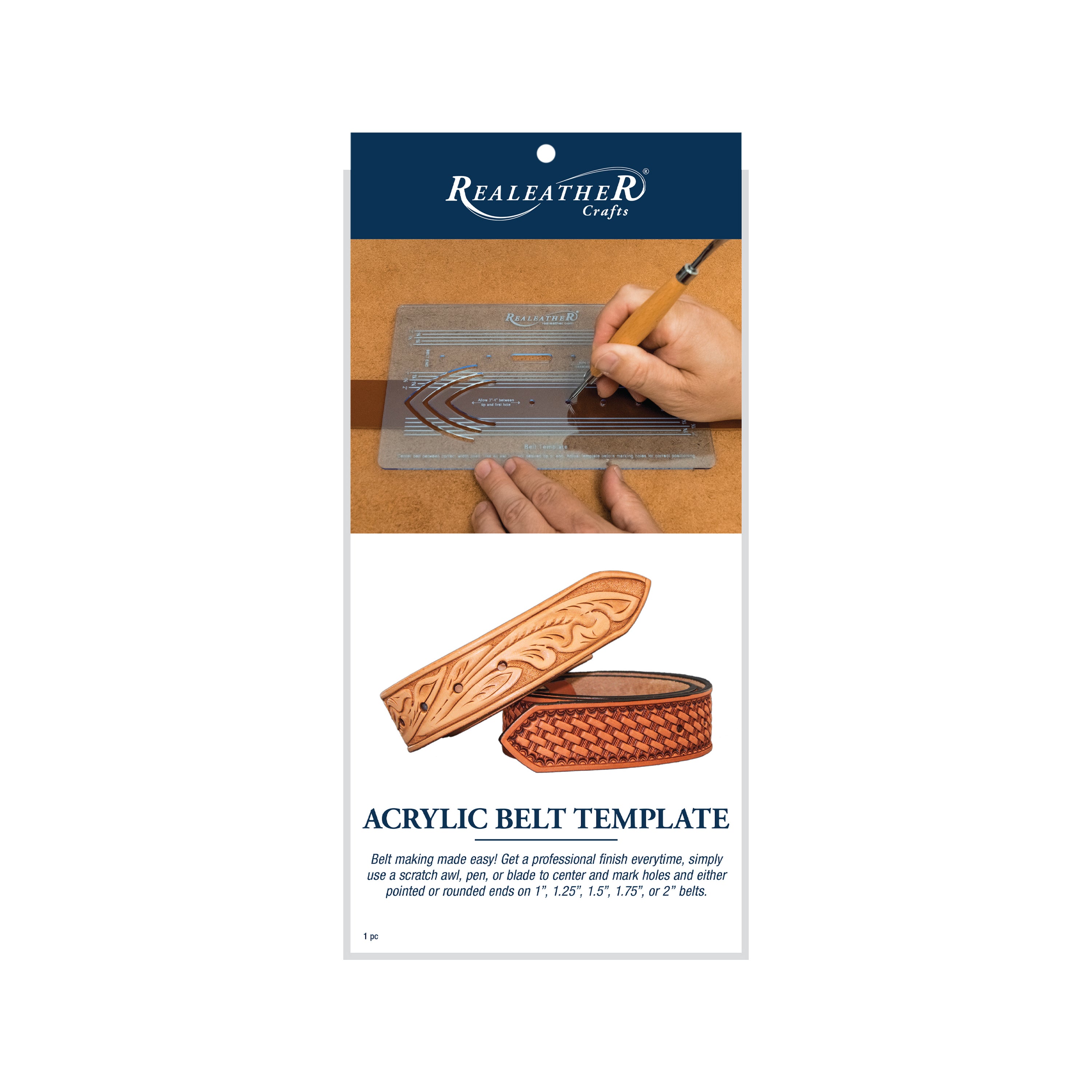 Acrylic Belt Template