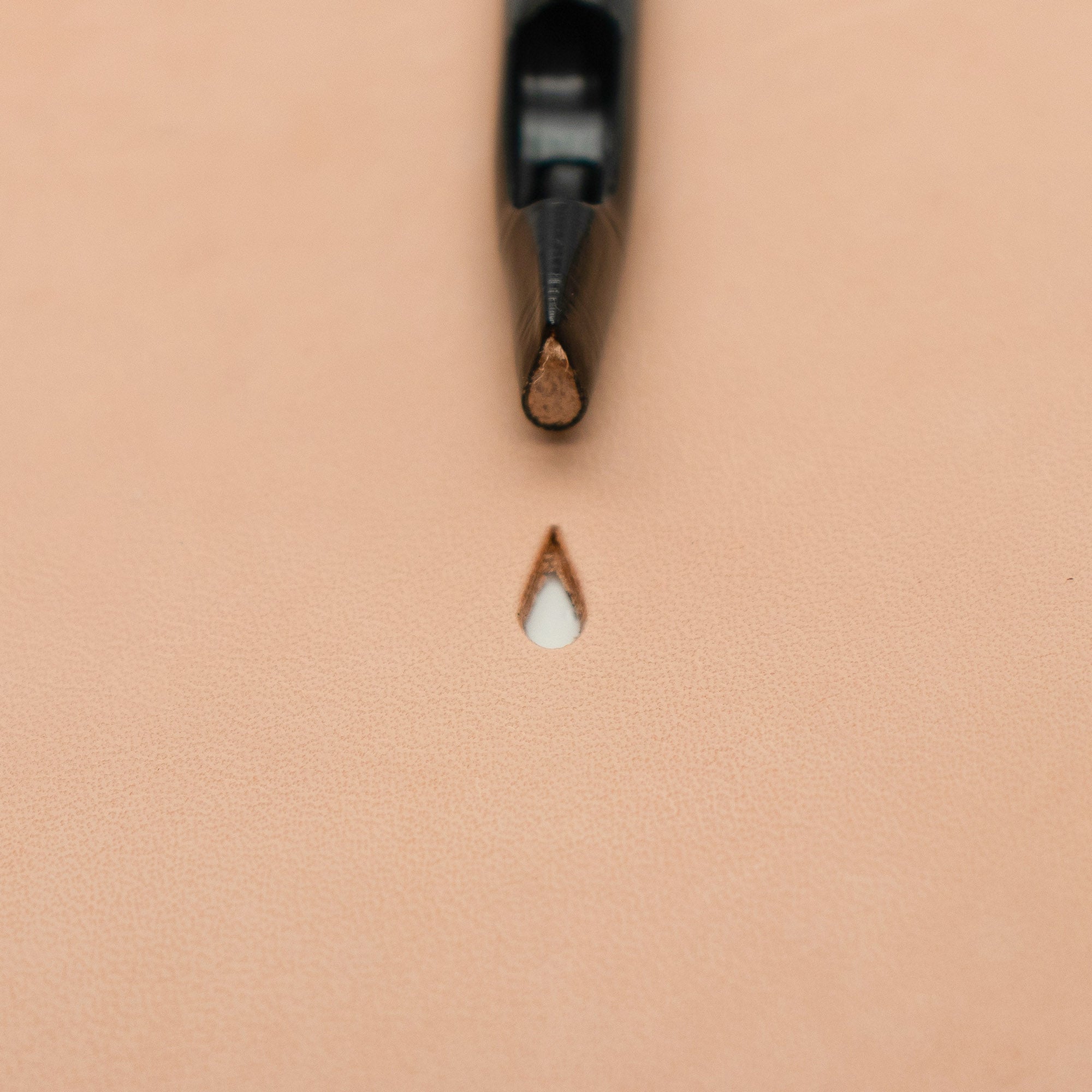 Water Drop Shaped Punch