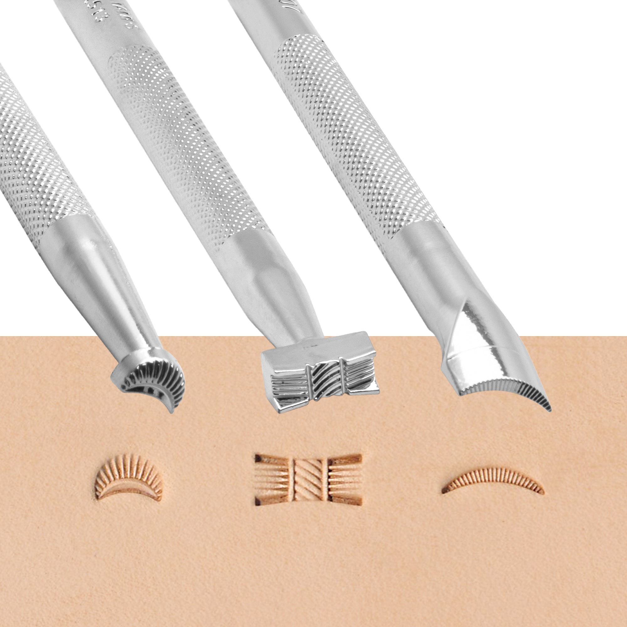 Basketweave 2 Stamp Set, 3/pc