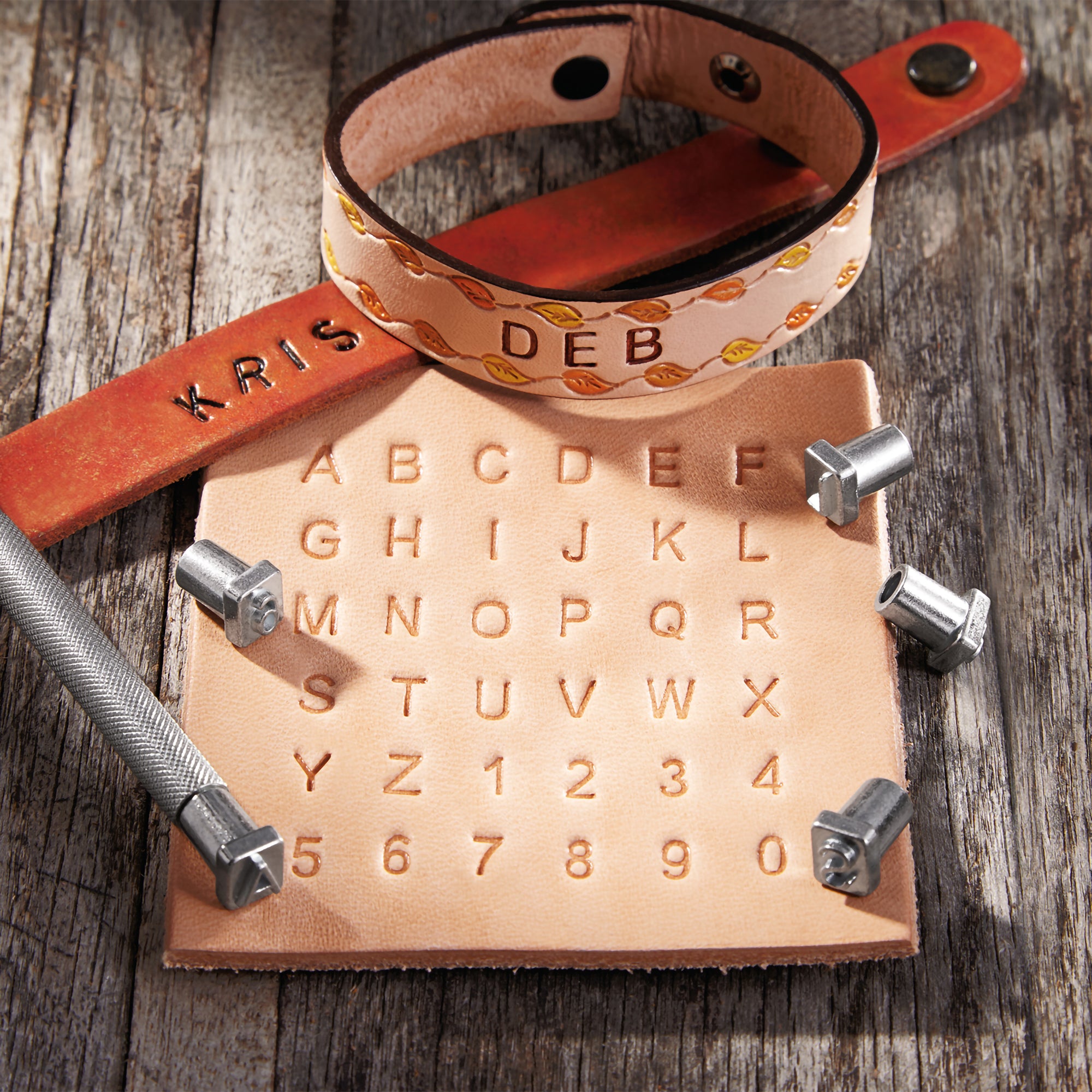 1/4" Alphabet and Number Set - 17255