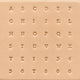 1/8" Alphabet/Number Set