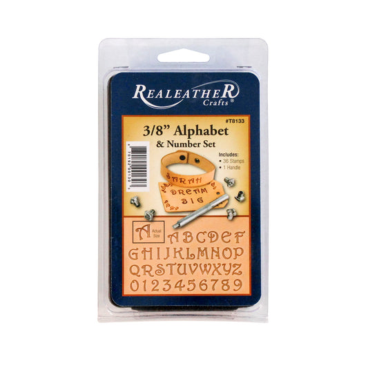 3/8" Fancy Alphabet & Number Set
