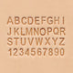 1/4" Alphabet/Number Set